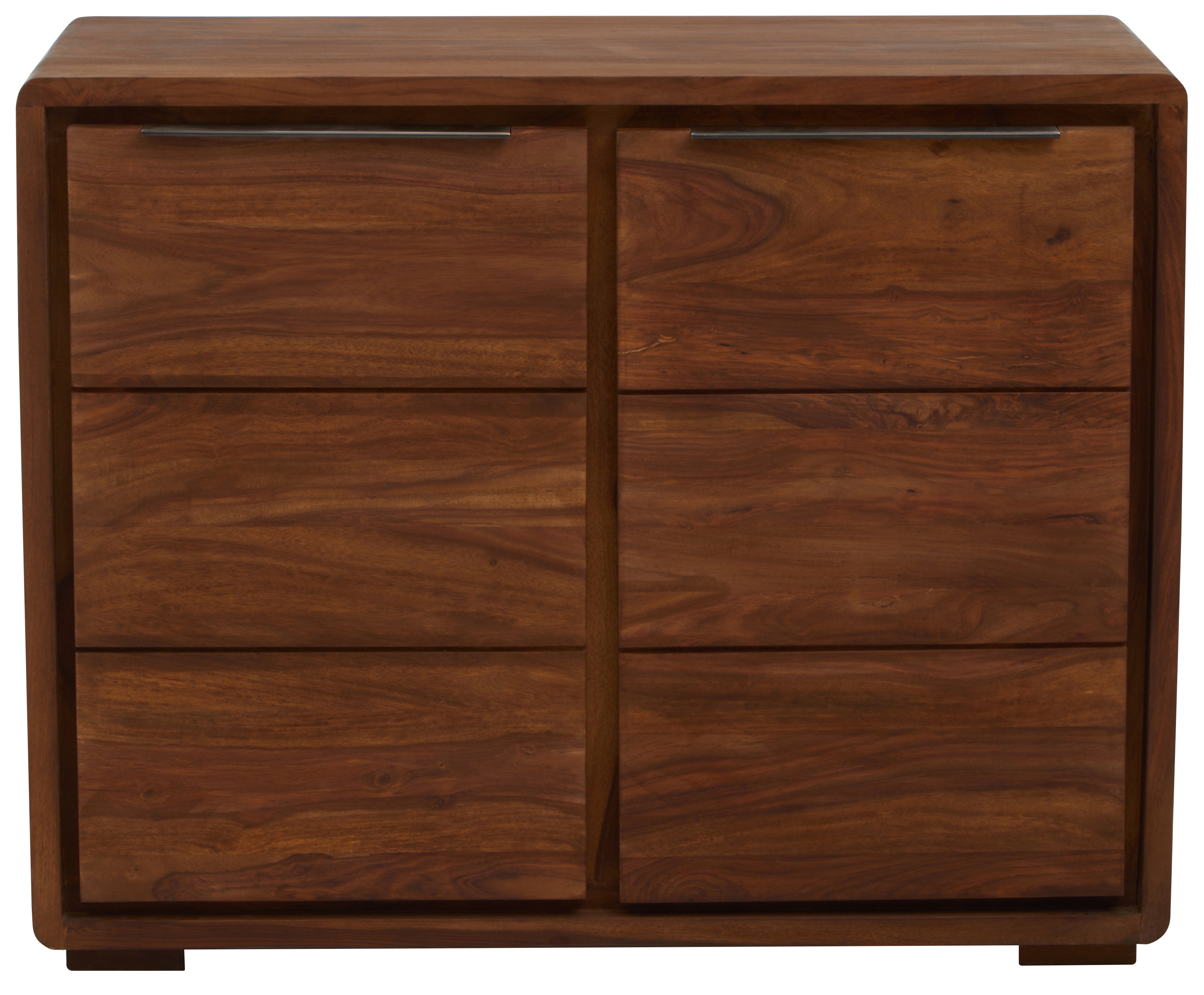Indo Sheesham & Brown Acacia Wood Sideboard